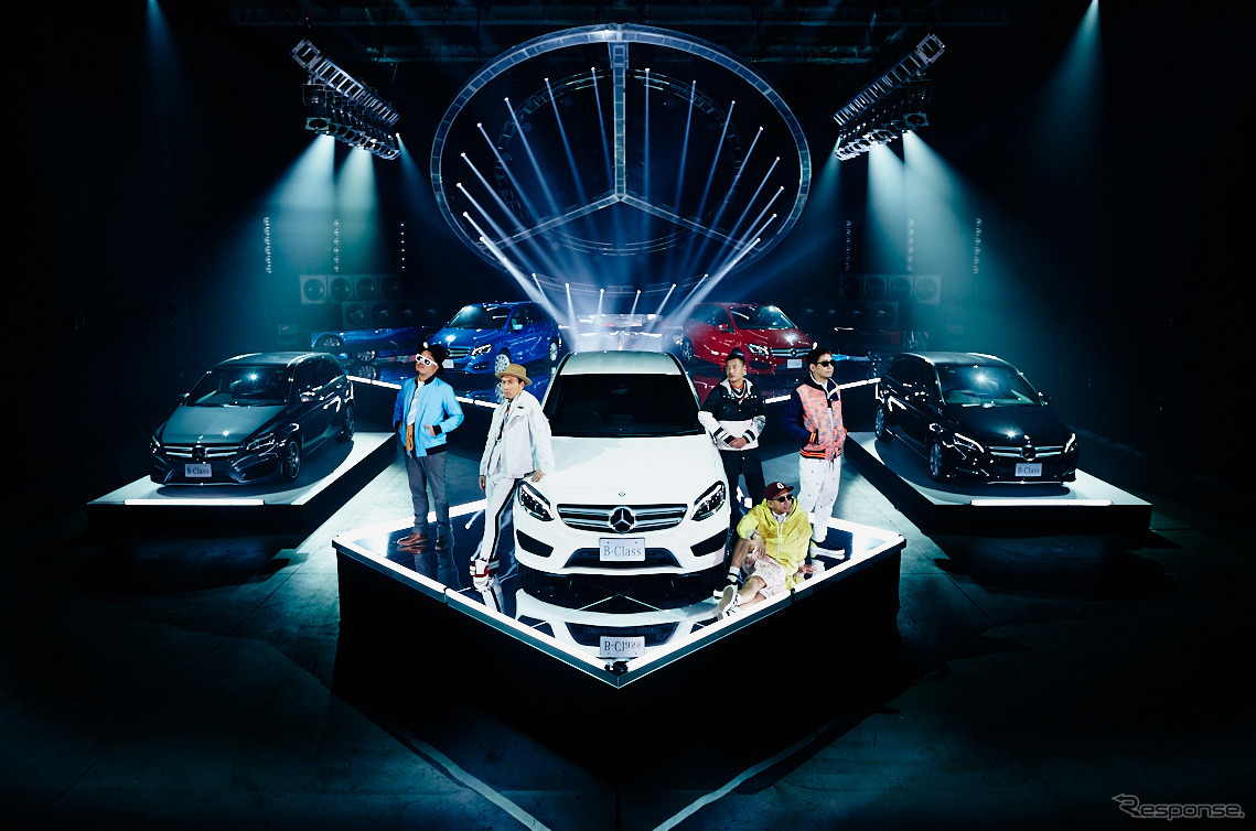 メルセデスベンツ・新型Bクラスとリップスライム