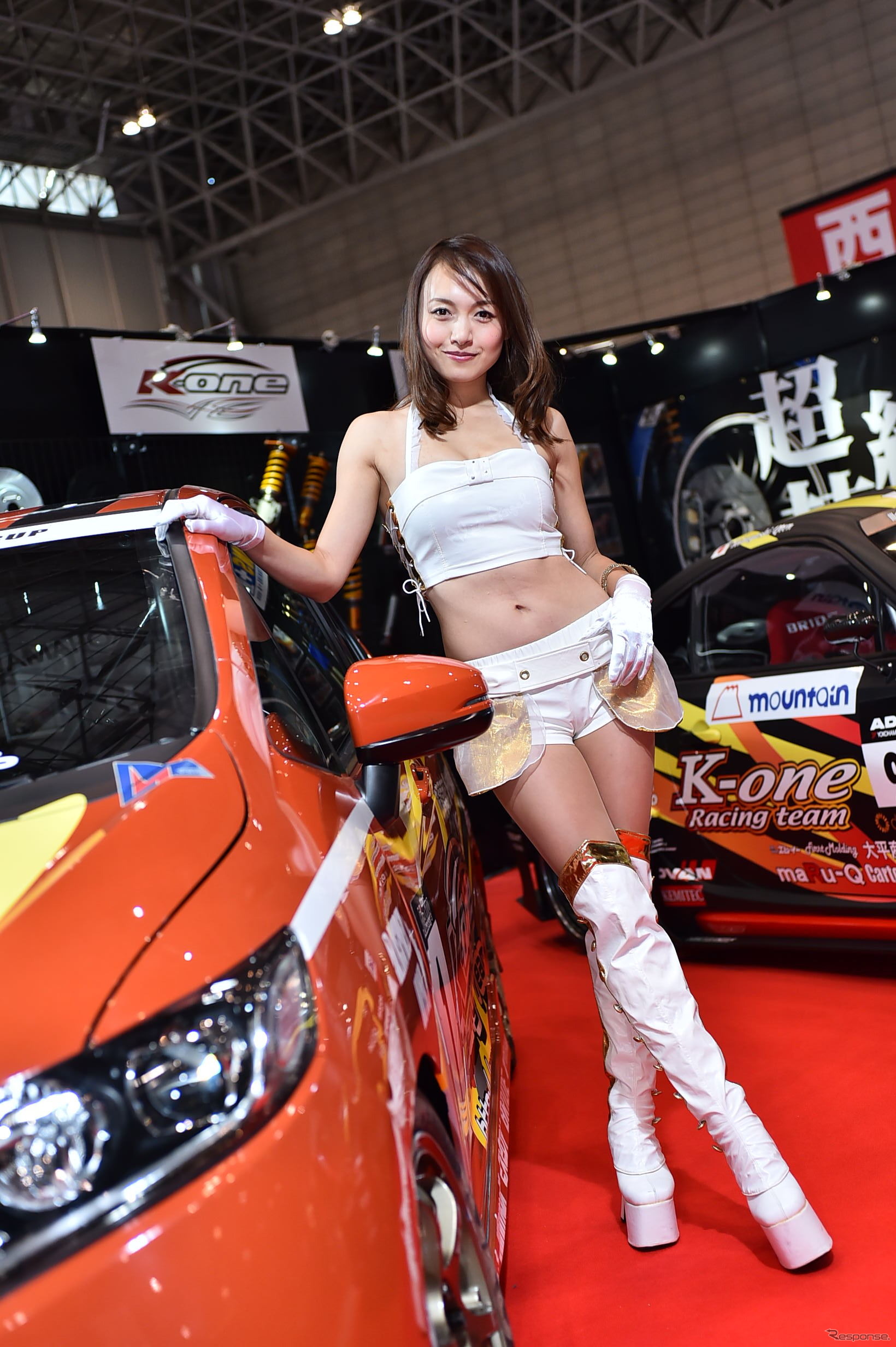 K-oneブース コンパニオン（東京オートサロン2015）