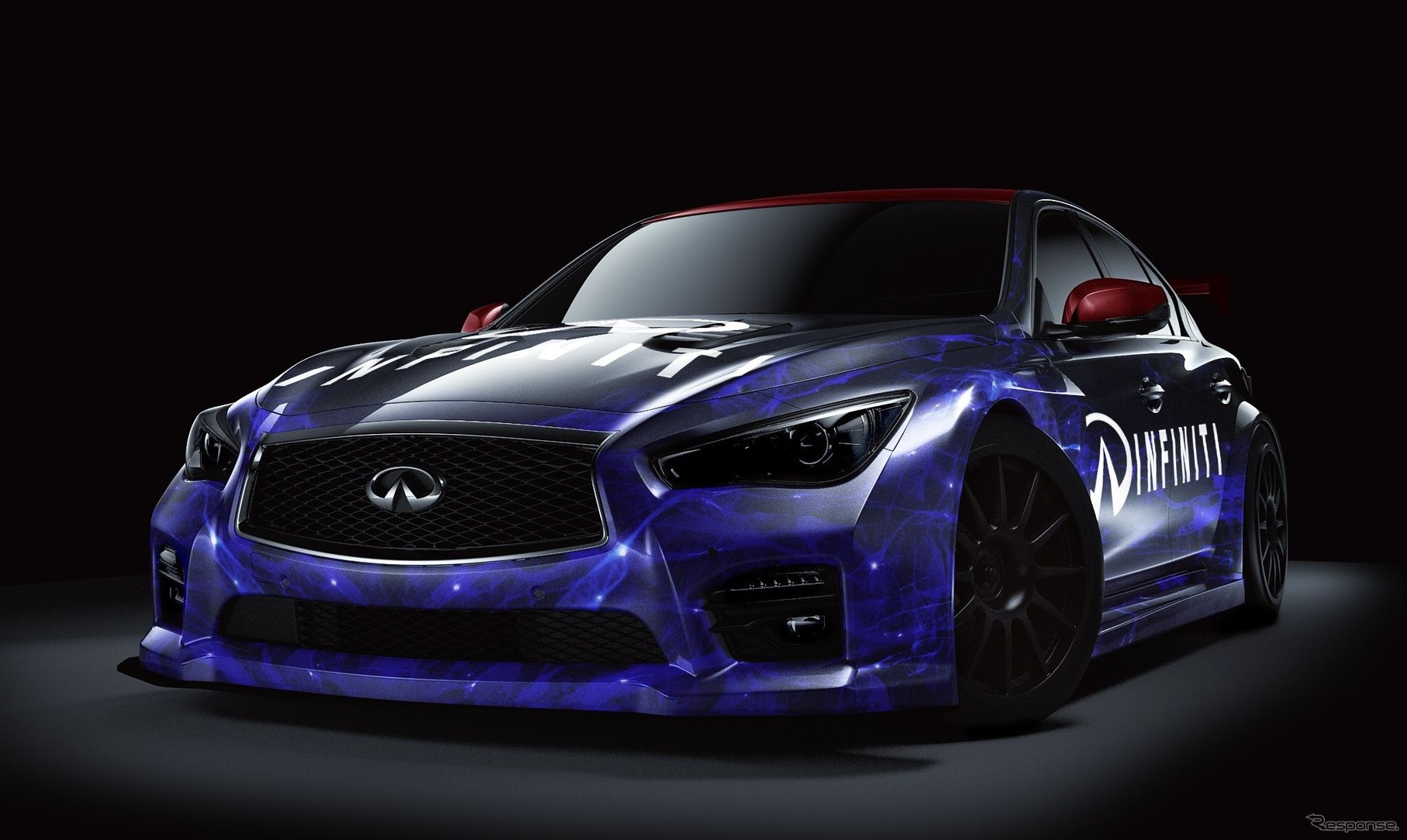 インフィニティ『Q50』（日本名：新型日産スカイライン）のBTCC（英国ツーリングカー選手権）マシン