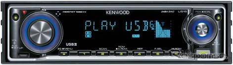 USBで携帯音楽端末に接続できるオーディオ…ケンウッド