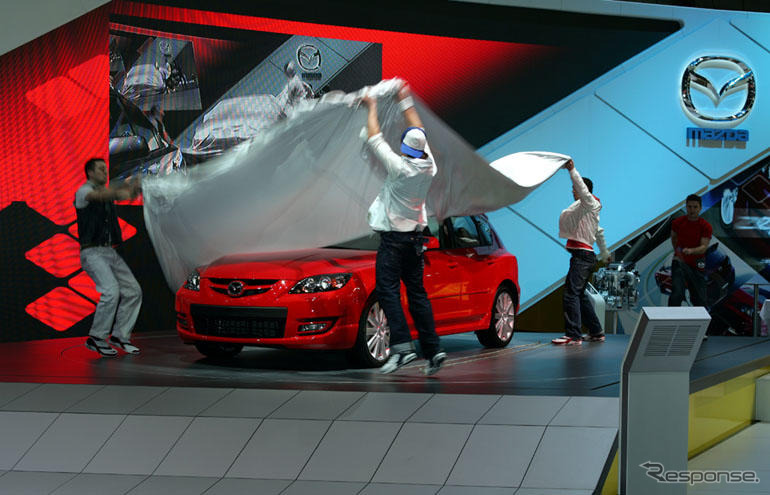 【ジュネーブモーターショー06】マツダ3MPS …対 ゴルフ GTI、147 GTA