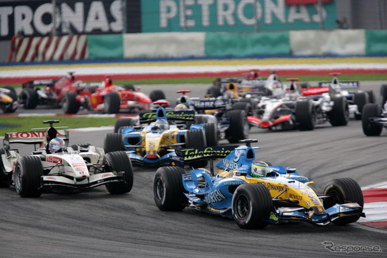 【F1マレーシアGP】決勝…ルノー、横綱相撲