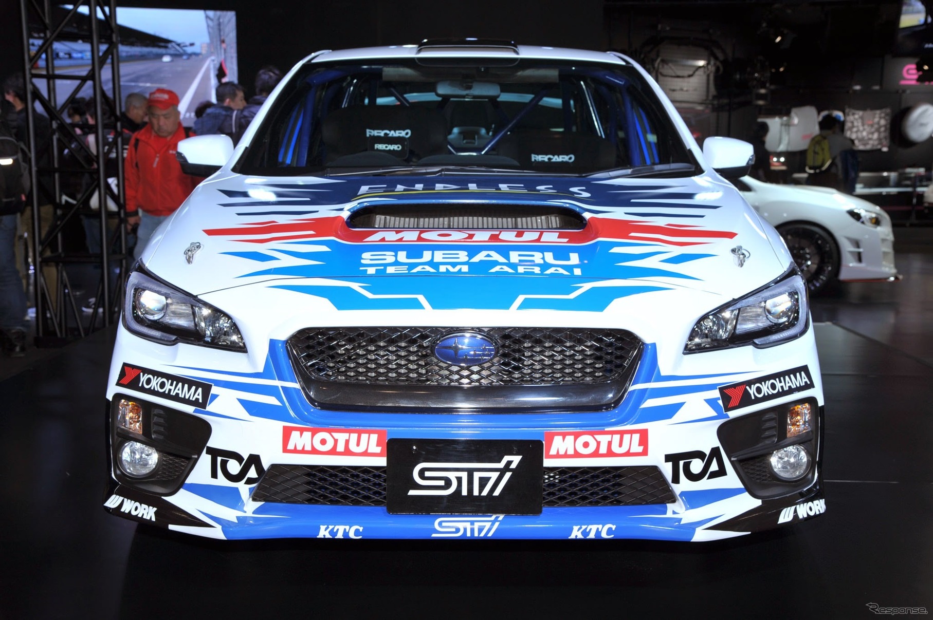 スバル WRX STI 全日本ラリー参戦予定車（東京オートサロン15）