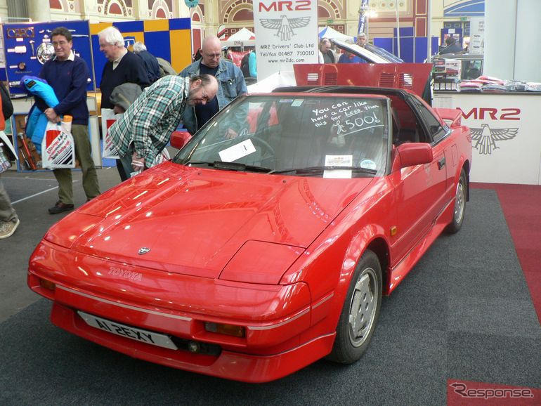 【クラシックカーショー06】トヨタ MR2 のドライバーズクラブも