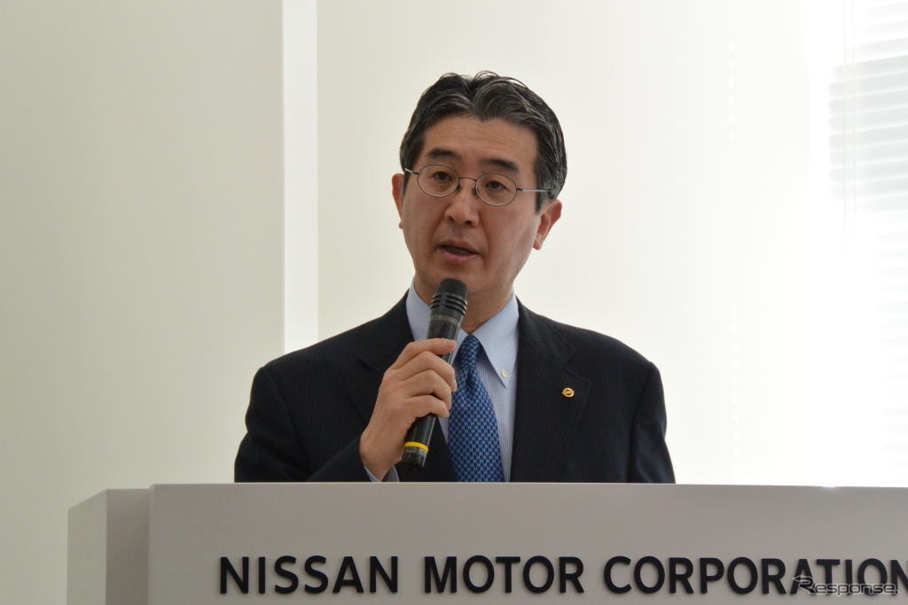 日産自動車 片桐隆夫副社長 会見