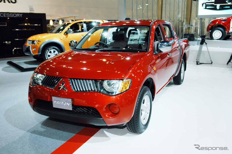 【バンコクモーターショー06】2つの顔を持つ三菱自動車 トライトン