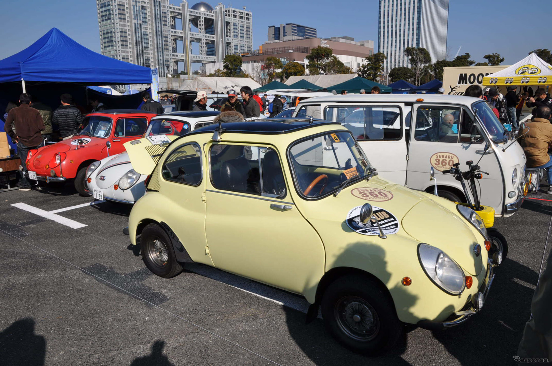 スバル360オーナーズクラブ（1969 ヤングSS、1966 サンバーなど）