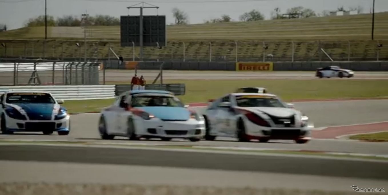 日産のスーパーボウルCMの予告イメージ