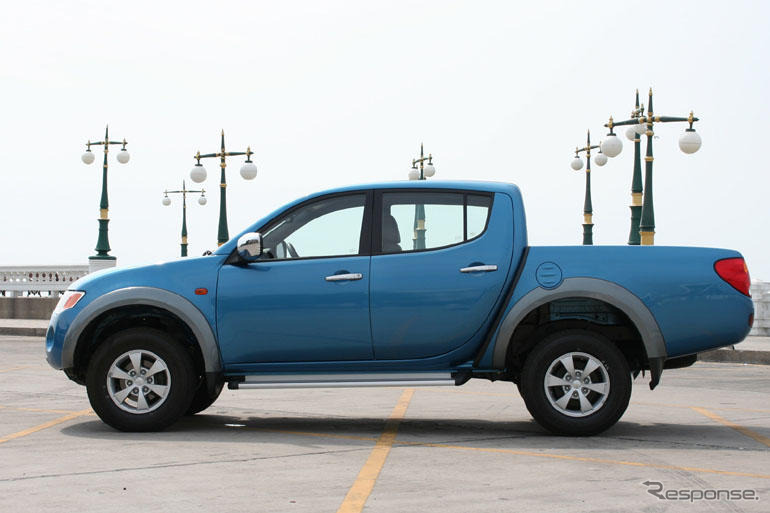 【三菱 トライトン 発表】タイで生産する世界戦略車、今年中にも日本導入