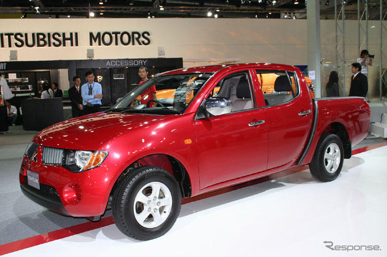 【三菱 トライトン 発表】タイで生産する世界戦略車、今年中にも日本導入
