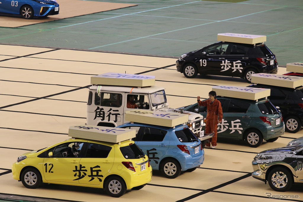 電王戦 × TOYOTA「リアル車将棋」