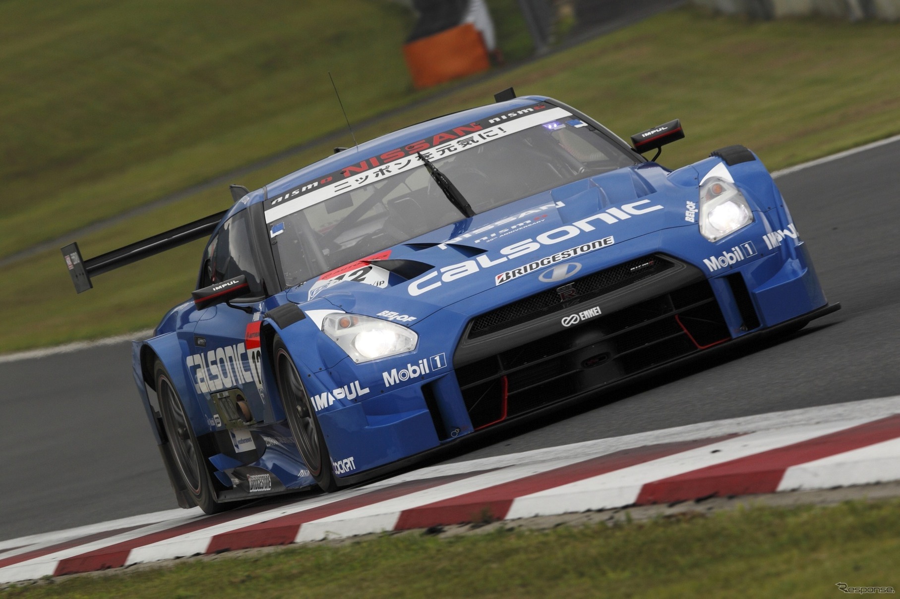 2014年シーズンの#12 GT-R。