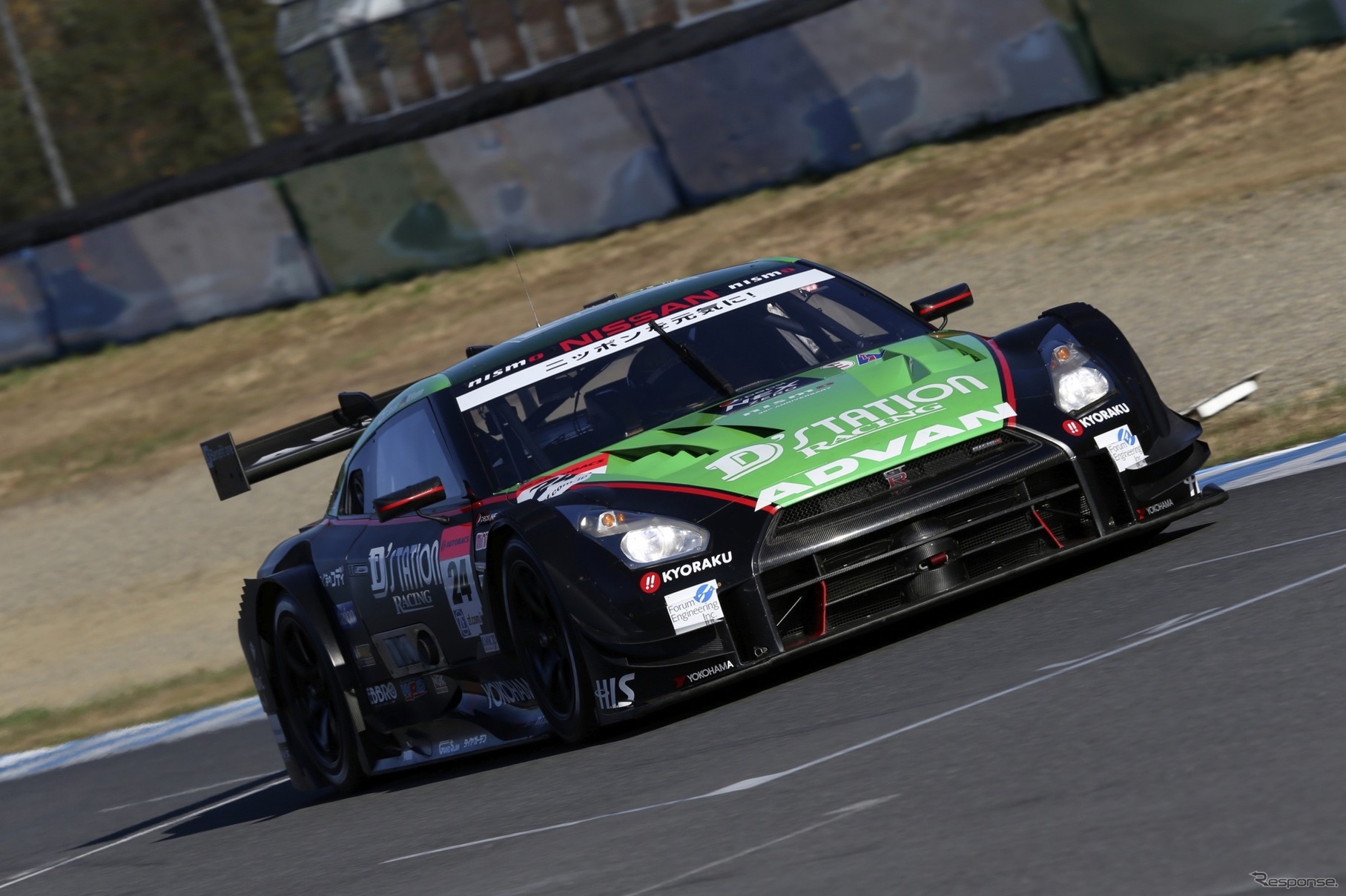 2014年シーズンの#24 GT-R。
