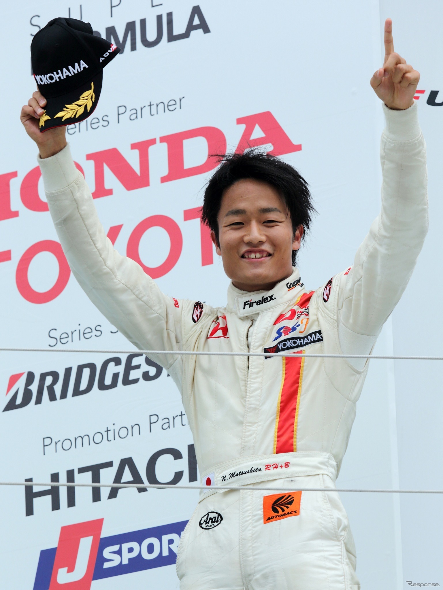 昨年の全日本F3チャンピオン、松下信治が今季はGP2へ。