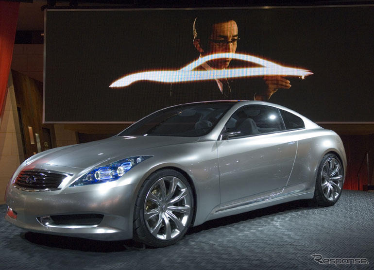 【ニューヨークモーターショー06】G35クーペ のデザインについて聞く