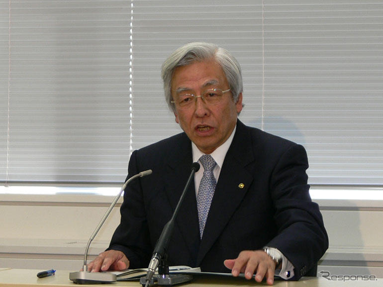 自工会の小枝会長、2年間の会長職を振り返る