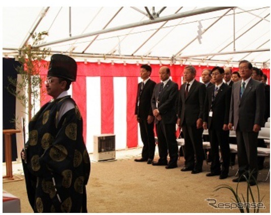 アドヴィックス半田工場の地鎮祭