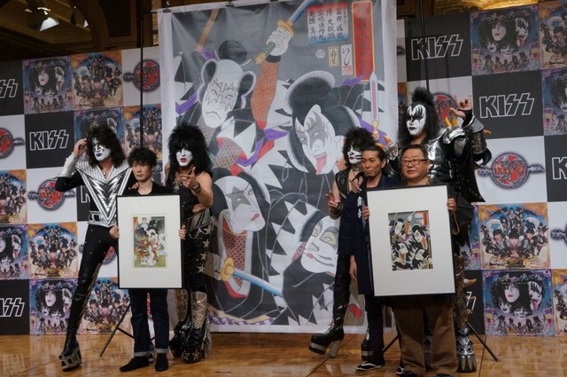 ジャパン・ツアーのために来日したKISS