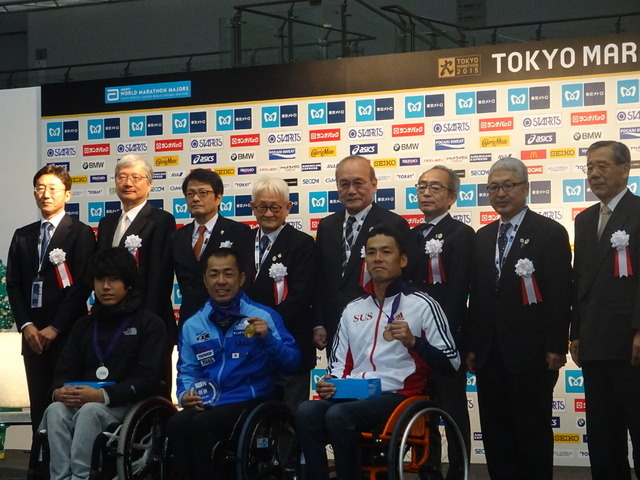 【東京マラソン15】東京マラソン車いすの部、結果…土田和歌子選手、8連覇達成