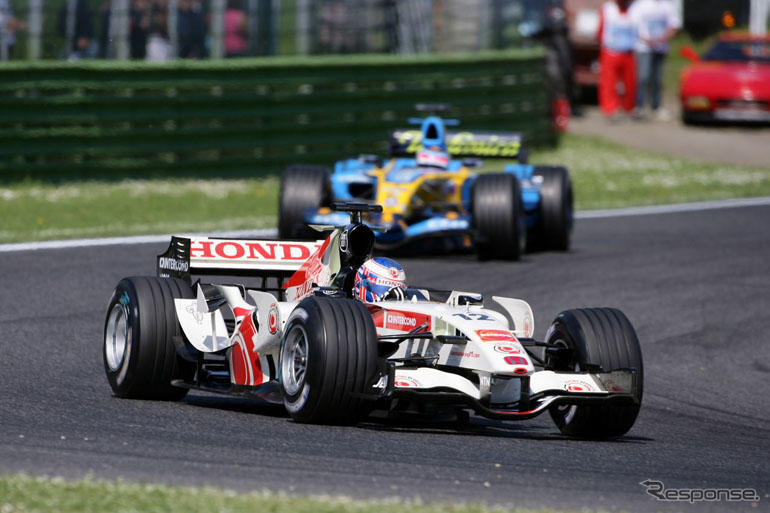 【ホンダF1】バトン、ピットストップのミスで表彰台逃す
