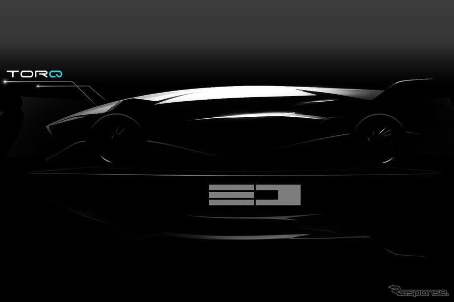 ED デザインの新コンセプトカー、トルクの予告イメージ