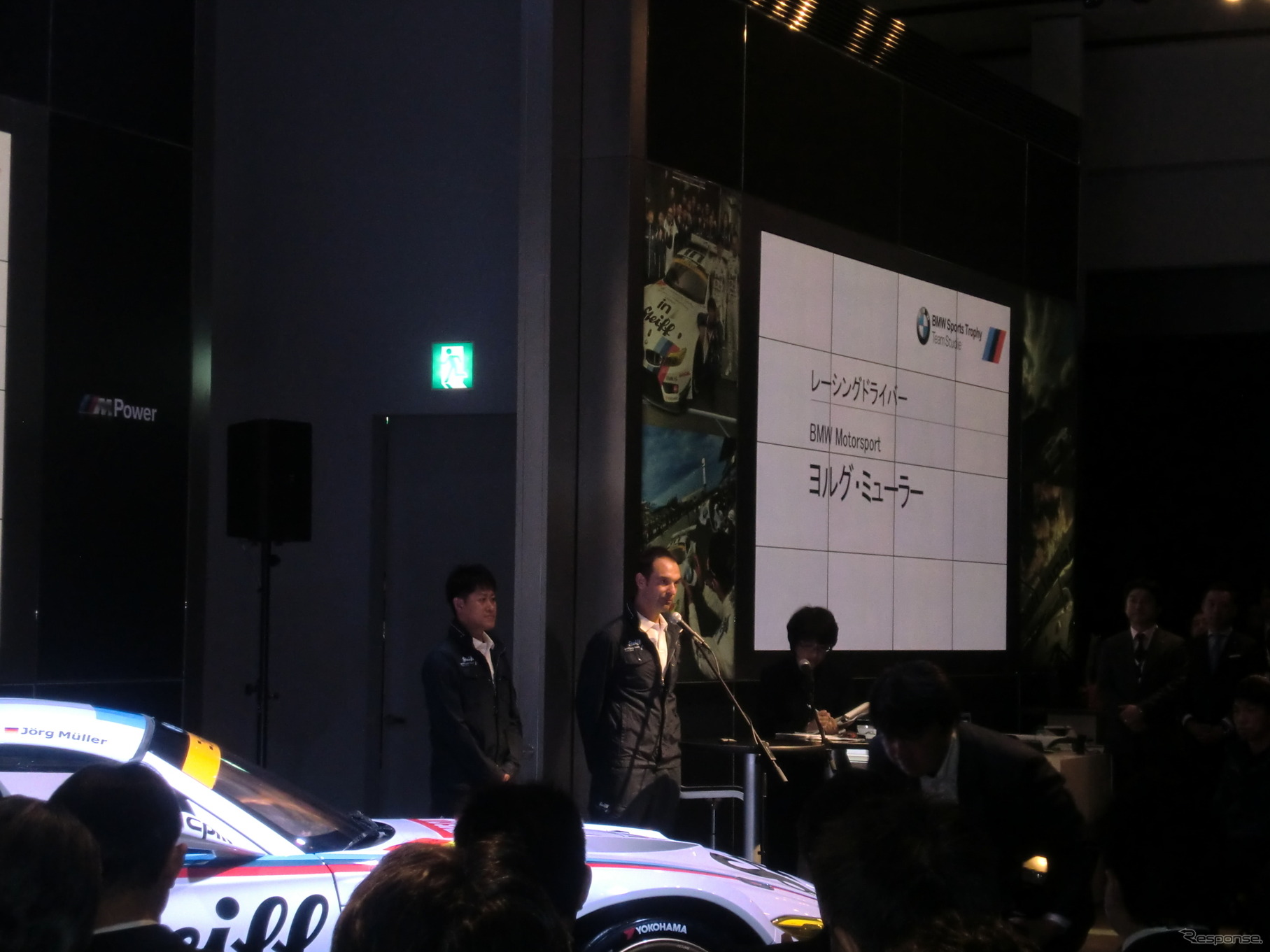 ドライバーは今季もミューラー&荒。