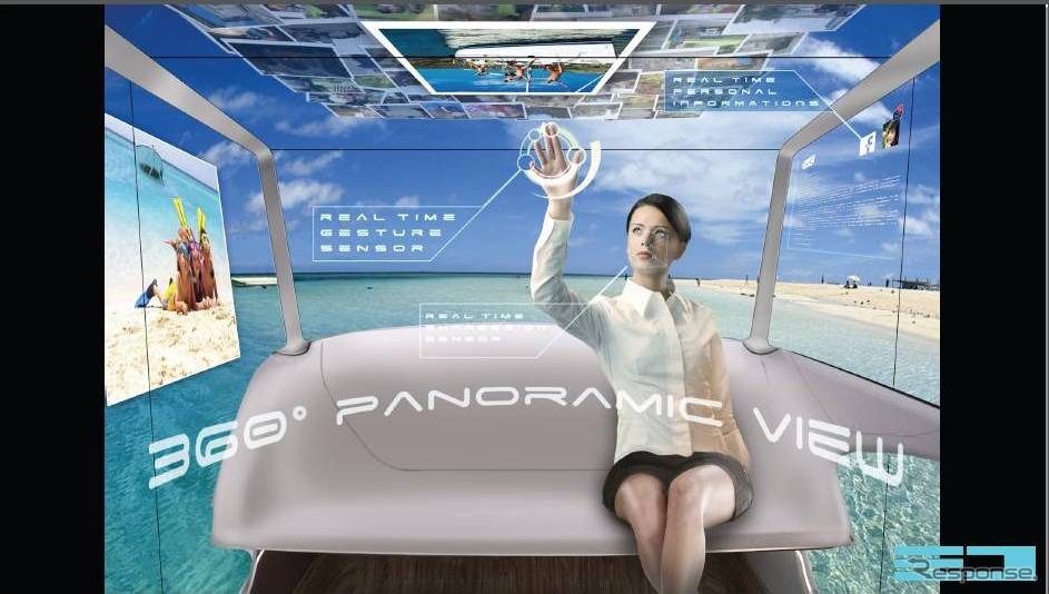 EDデザインの自動運転車（資料画像）