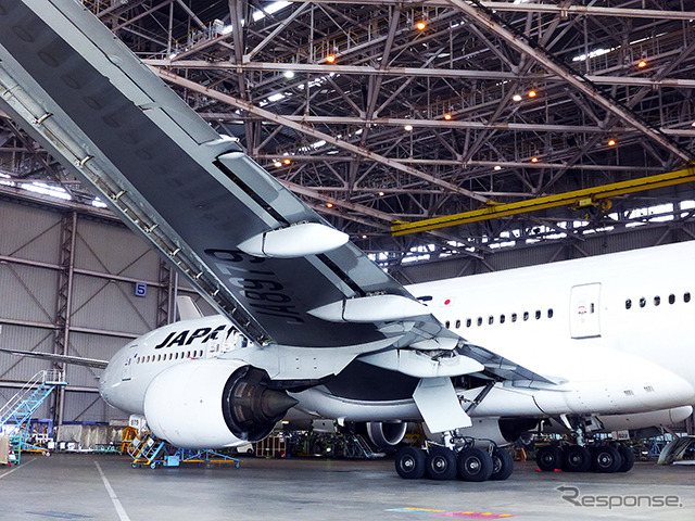 羽田空港内JALメインテナンスセンター1（M1ハンガー）