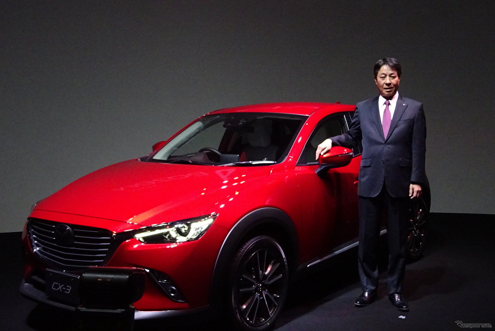 マツダ 小飼雅道社長とCX-3