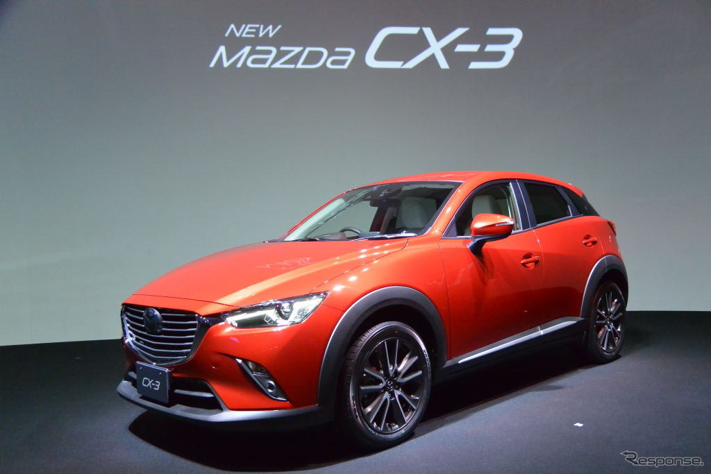 マツダ CX-3 発表会