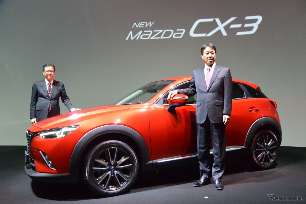 マツダ CX-3 発表会