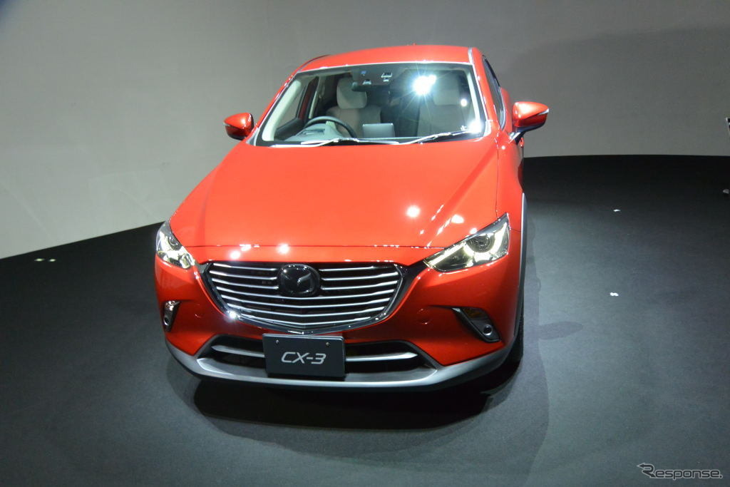 マツダ CX-3 発表会