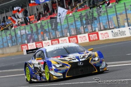 LEXUS TEAM WedsSport BANDOHのLEXUS RC F（2014年）