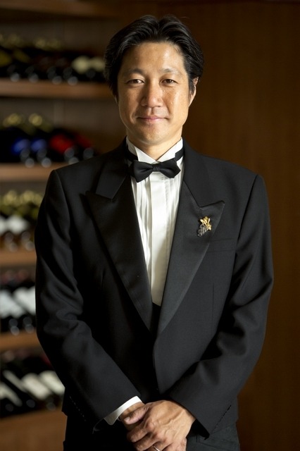 昨年全日本最優秀ソムリエコンクールにて優勝をしたホテル日航東京 エグゼクティブソムリエ　石田博氏。
