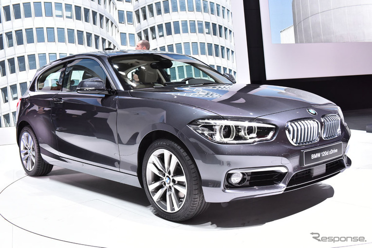BMW 1シリーズ 改良新型（ジュネーブモーターショー15）