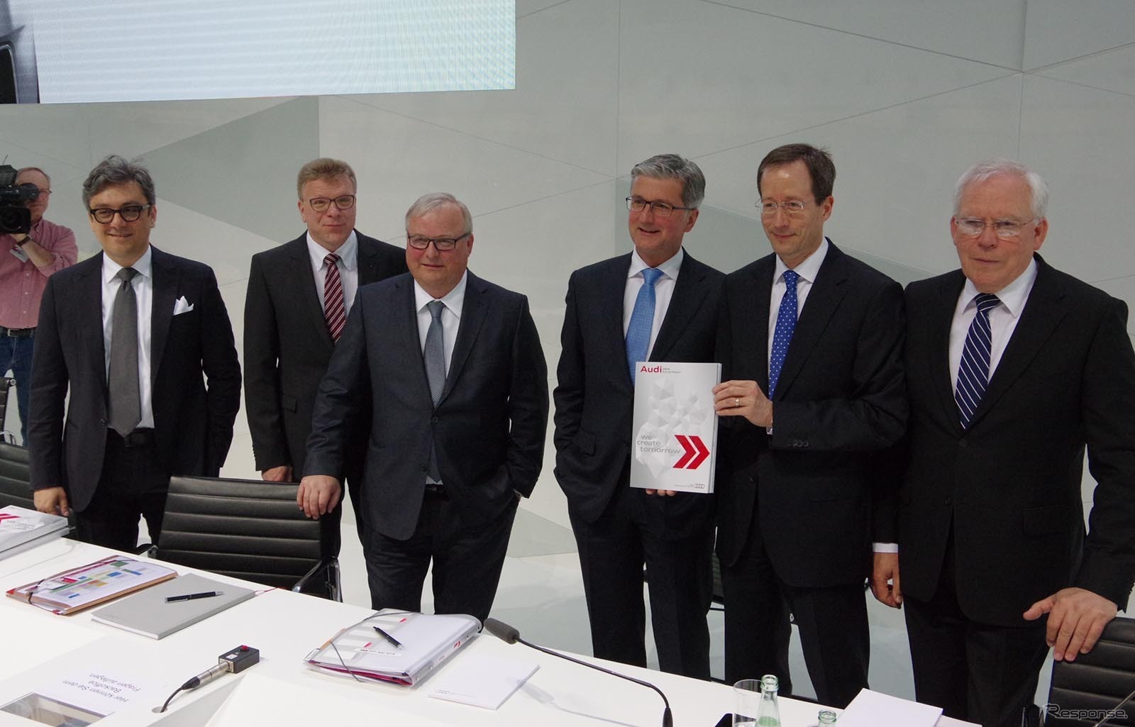 アウディ2014年次報告会