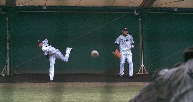 阪神タイガース能見・藤浪らの剛速球を体感！「投球体感映像」登場　甲子園歴史館