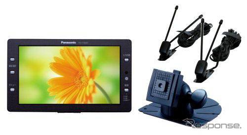 オートバックス専売、7V型ワイド液晶カラーテレビ