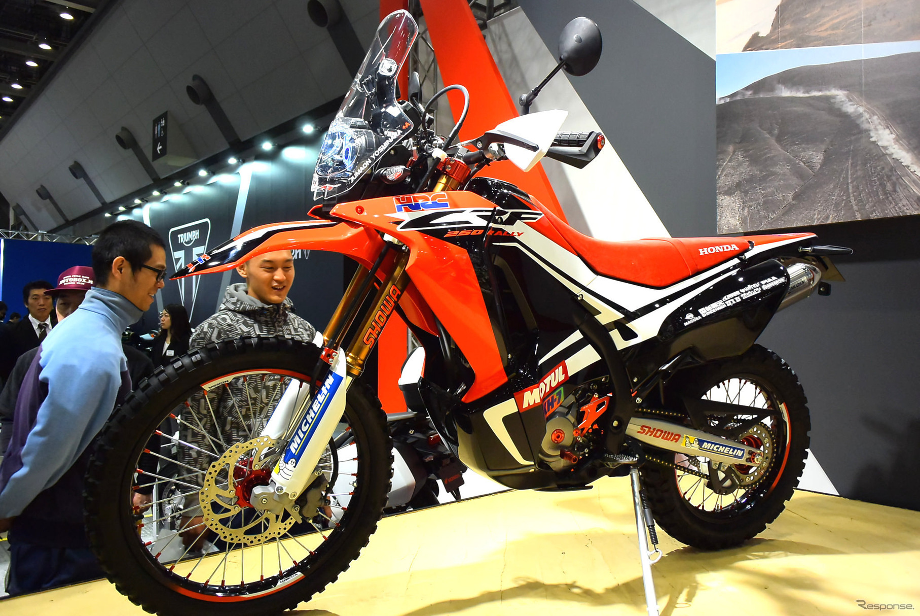 ホンダ CRF250ラリー（東京モーターサイクルショー15）