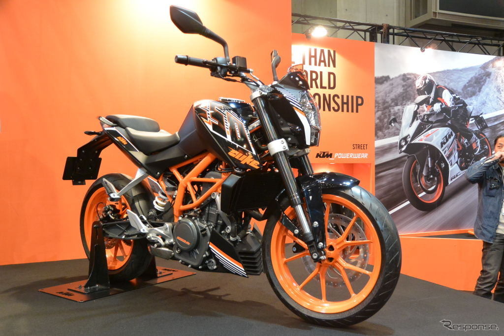 KTM 250 DUKE（東京モーターサイクルショー15）