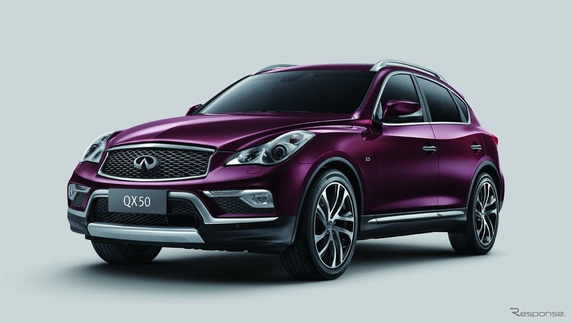 インフィニティ QX50（日産 スカイライン クロスオーバー）の改良新型（中国仕様