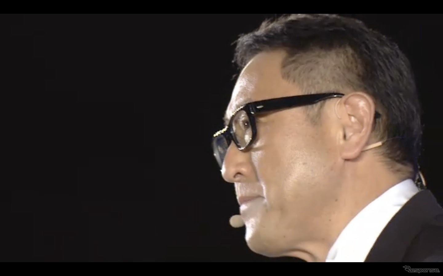 基調講演を行う、トヨタ豊田章男社長（トヨタ Investors Meeting 2015 中継より）