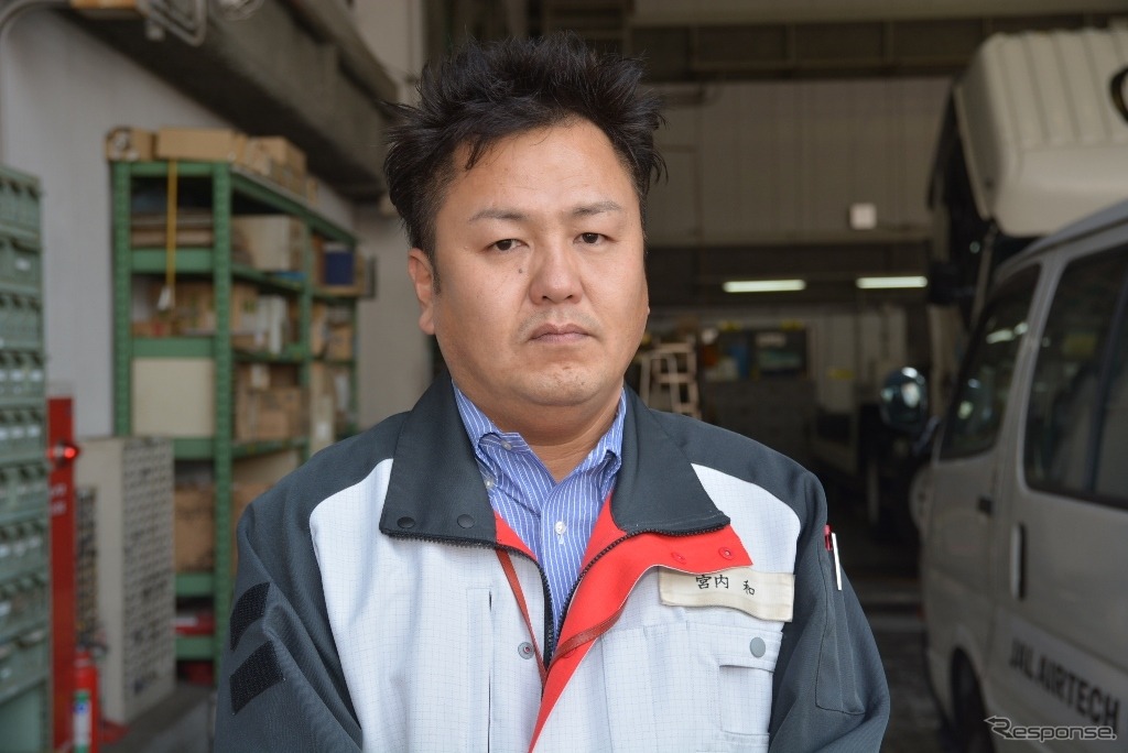 （株）JALエアテックの宮内　和氏