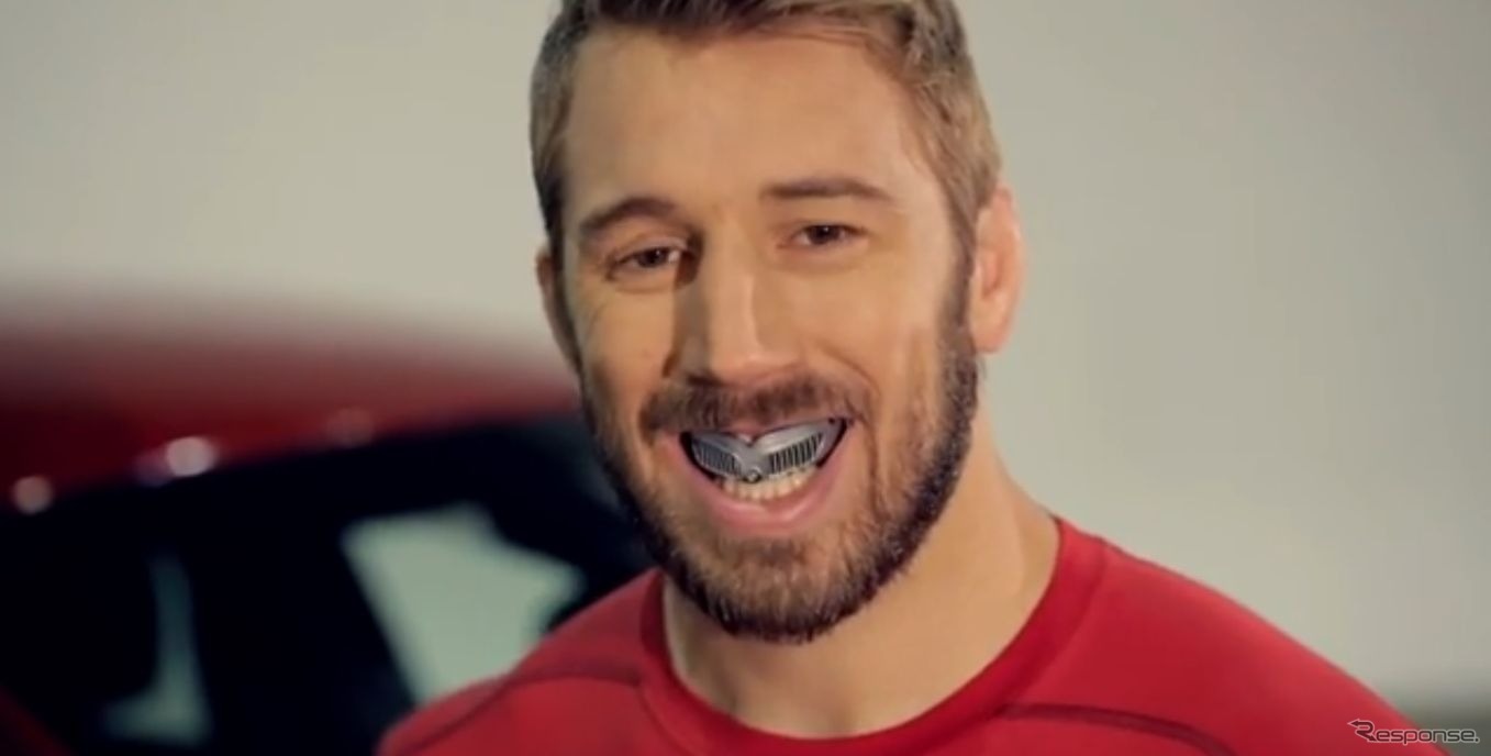 BMWがラグビー選手のために開発したマウスガード