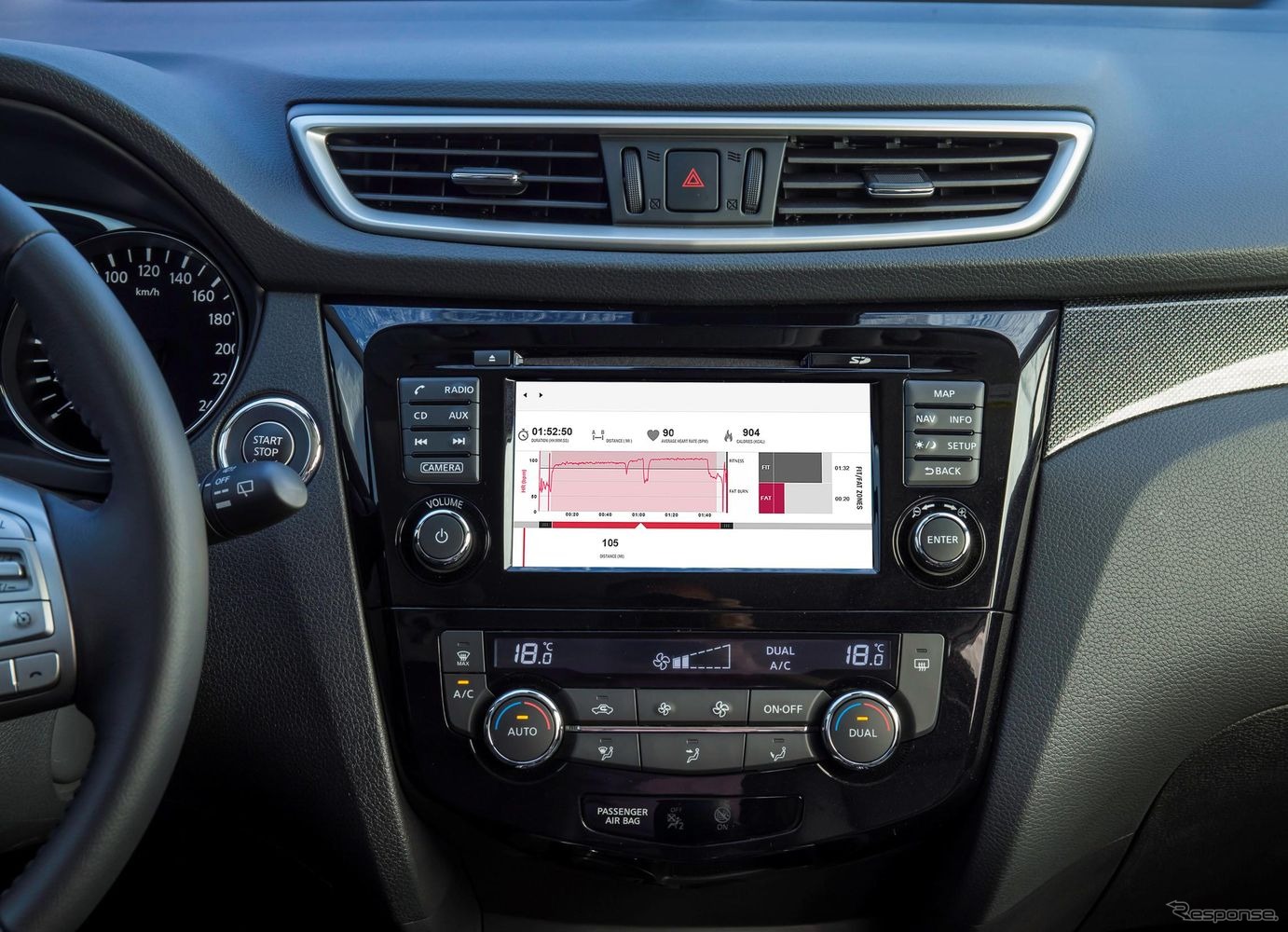 日産UKの車載「ジム」機能