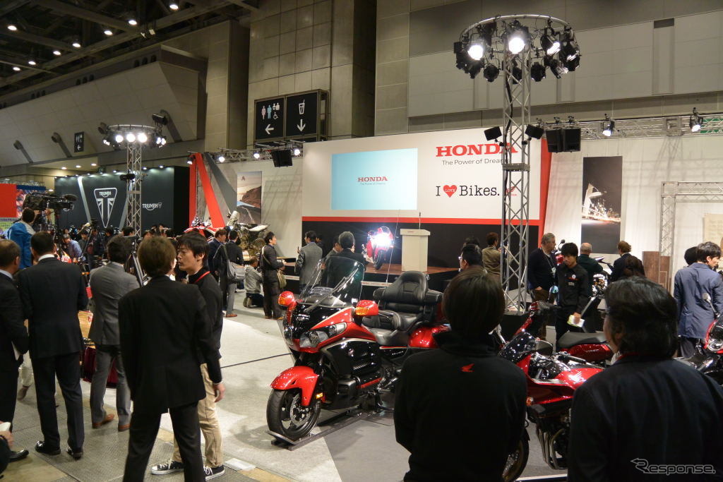 東京モーターサイクルショー15 ホンダブース