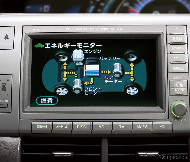 【トヨタ エスティマ ハイブリッド 新型】ミニバン用「THS II」を搭載