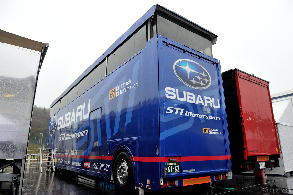 SUPER GT　ラウンド・プロモーション　SUBARU/STi