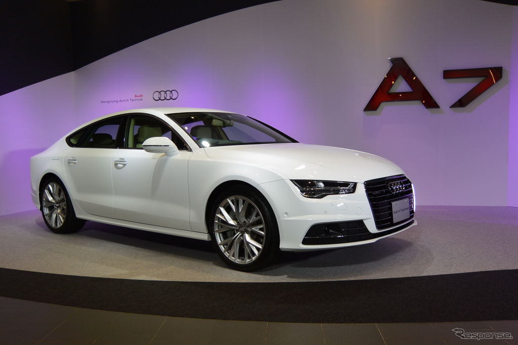 アウディ 新型 A7 スポーツバック 記者発表会