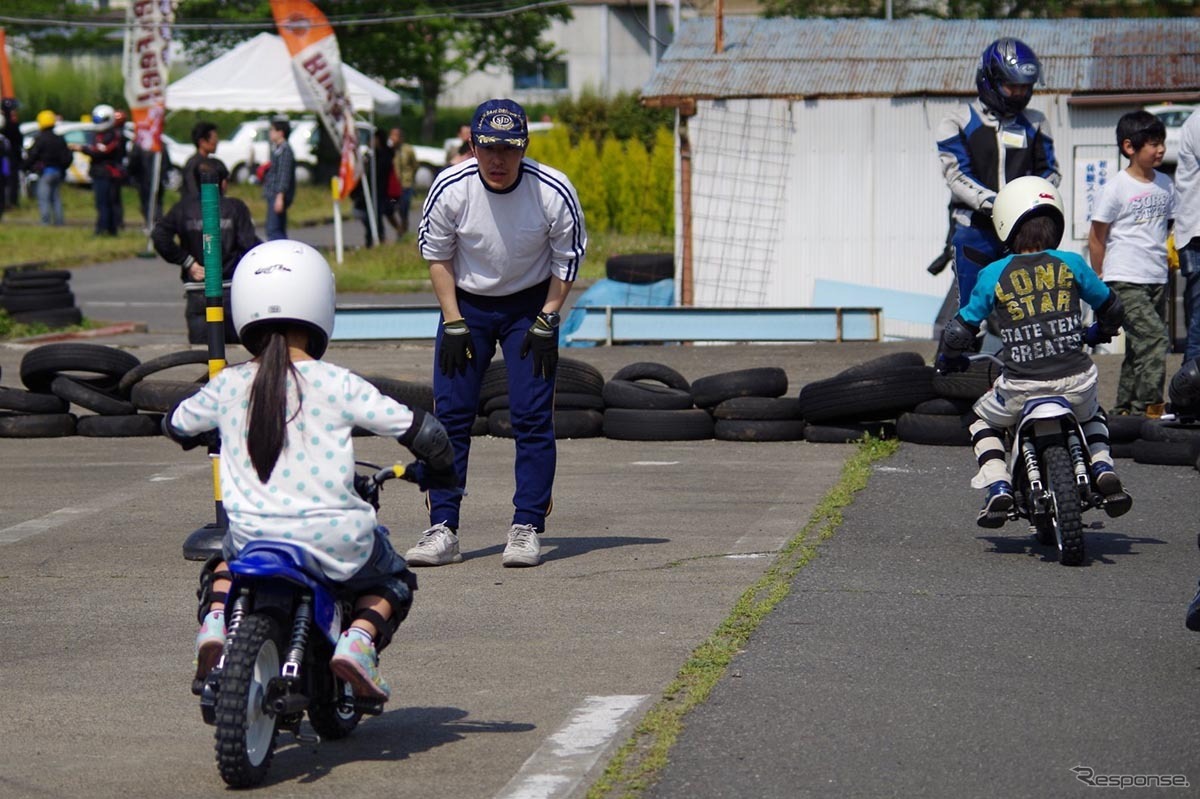 こどもバイク体験